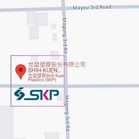 世堃塑膠新地址Google Map示意圖